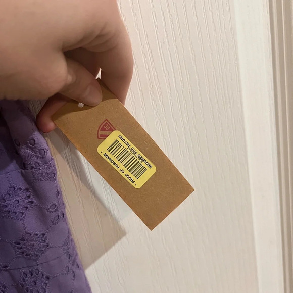 FINAL PRICE NWT Cremieux Purple Lace Dress - Picture 5 of 10